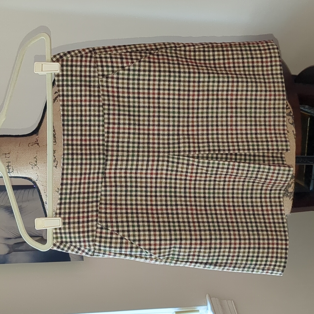 Banana Republic Plaid Skirt